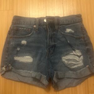 aeropostale denim shorts